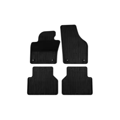 Tappetini Gomma Set 4 Pezzi Neri per Audi Q3 2010-2018