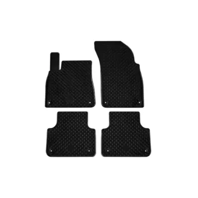 Tappetini Gomma Set 4 Pezzi Neri per Audi Q7 dal 2015