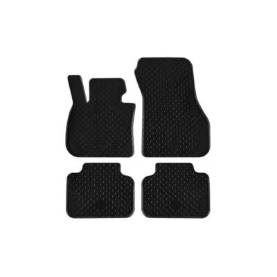 Tappetini Gomma Set 4 Pezzi Neri per BMW Serie 2 Active Tourer F45 dal 2014