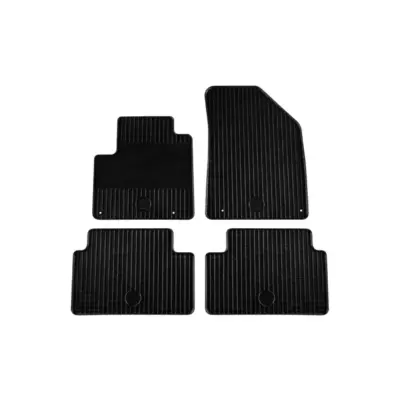 Tappetini Gomma Set 4 Pezzi Neri per Citroën C5 2008-2017