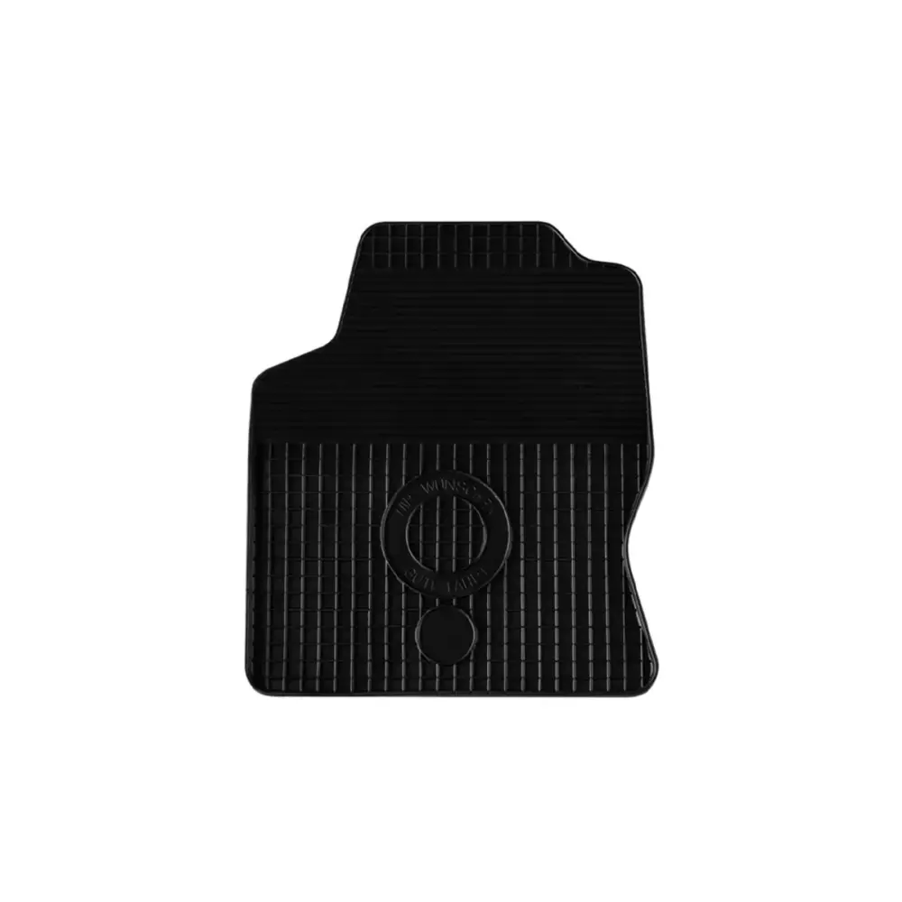 Tappetini Gomma Set 4 Pezzi Neri per Ford Focus 1998-2005