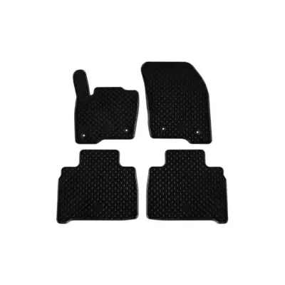 Tappetini Gomma Set 4 Pezzi Neri per Ford Galaxy dal 2015