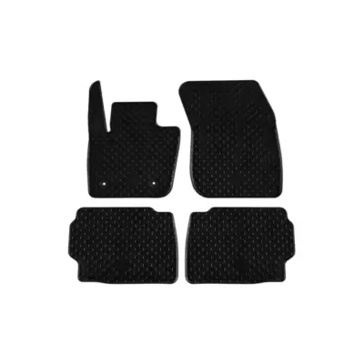 Tappetini Gomma Set 4 Pezzi Neri per Ford Mondeo 2014-2022