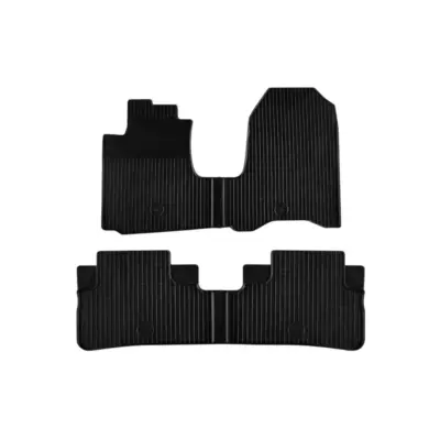 Tappetini Gomma Set 4 Pezzi Neri per Honda Cr-v 2007-2012