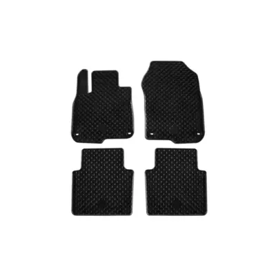 Tappetini Gomma Set 4 Pezzi Neri per Honda Cr-v 2018-2022