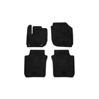 Tappetini Gomma Set 4 Pezzi Neri per Honda Hr-v dal 2015