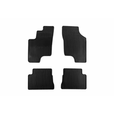 Tappetini Gomma Set 4 Pezzi Neri per Hyundai Getz 2002-2008