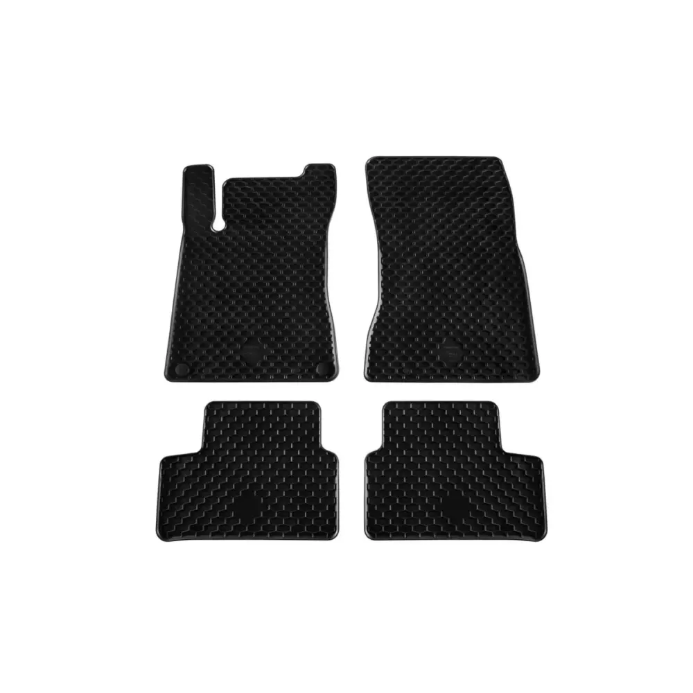 Tappetini Gomma Set 4 Pezzi Neri per Mercedes Classe A W177 dal 2019