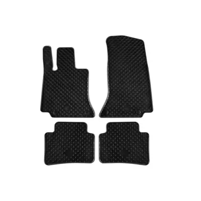 Tappetini Gomma Set 4 Pezzi Neri per Mercedes Classe C W206 dal 2021