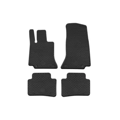 Tappetini Gomma Set 4 Pezzi Neri per Mercedes Classe E W214 2023>
