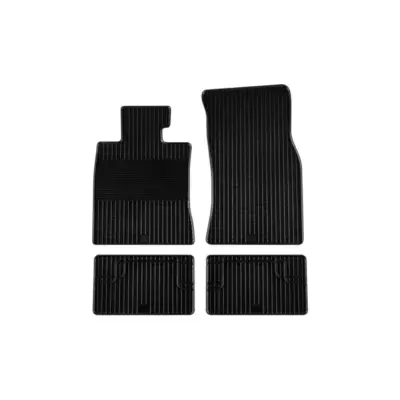 Tappetini Gomma Set 4 Pezzi Neri per Mini R55 dal 2007