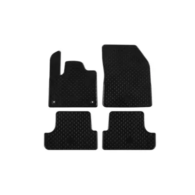 Tappetini Gomma Set 4 Pezzi Neri per Opel Grandland X Hybrid dal 2020