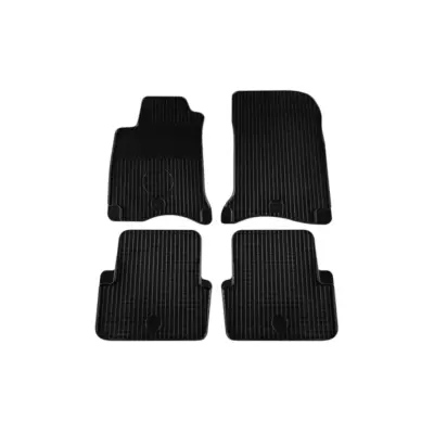Tappetini Gomma Set 4 Pezzi Neri per Renault Laguna 2001-2015