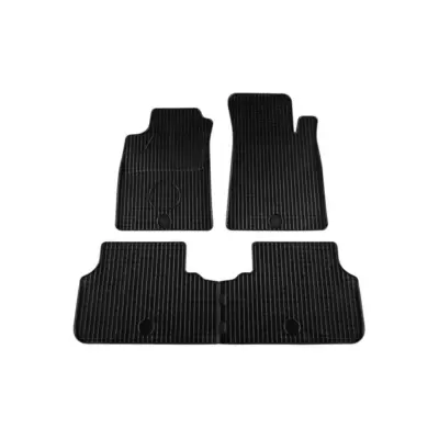 Tappetini Gomma Set 4 Pezzi Neri per Renault Scenic 1996-2004