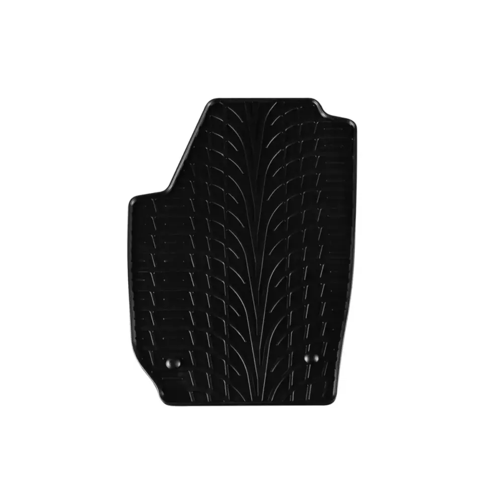Tappetini Gomma Set 4 Pezzi Neri per Skoda Fabia 2007-2014
