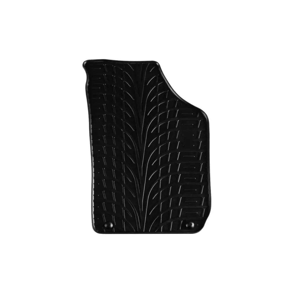 Tappetini Gomma Set 4 Pezzi Neri per Skoda Fabia 2007-2014