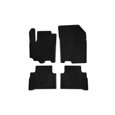 Tappetini Gomma Set 4 Pezzi Neri per Suzuki Vitara dal 2015