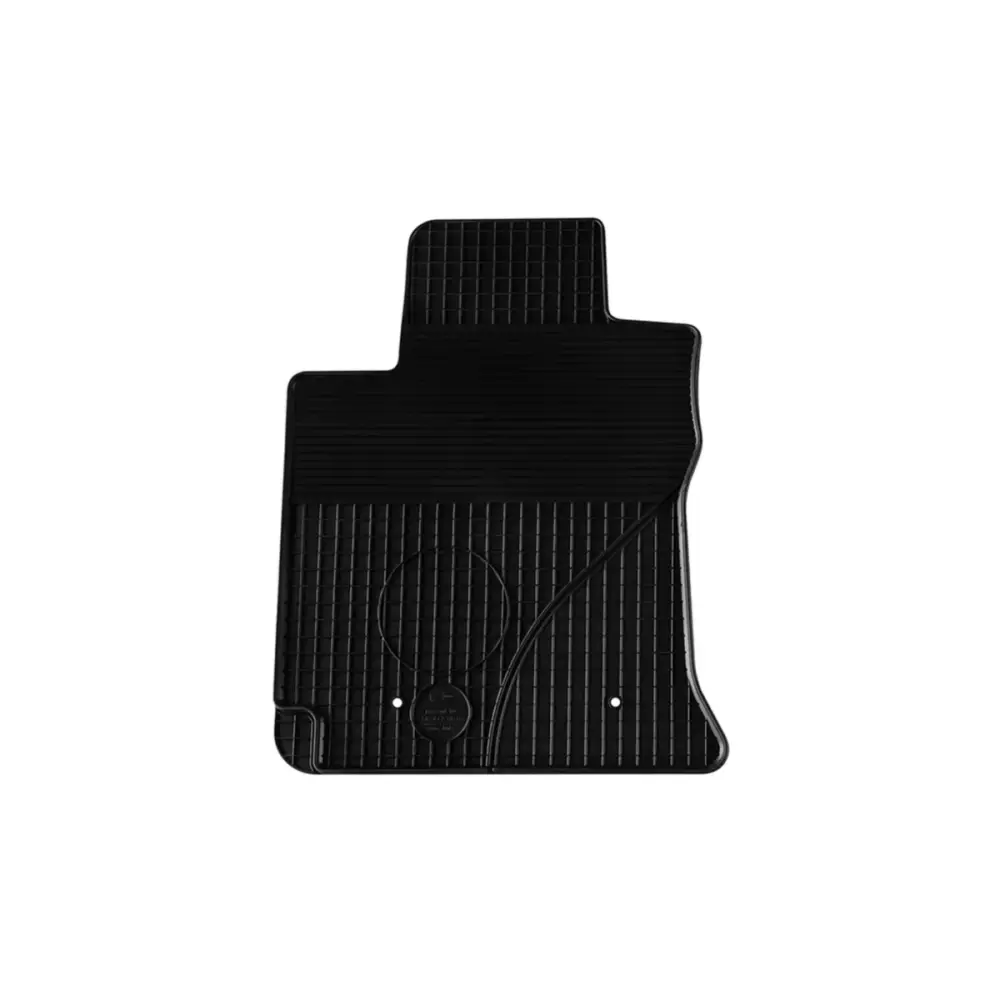 Tappetini Gomma Set 4 Pezzi Neri per Toyota Corolla Verso 2004-2009