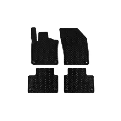 Tappetini Gomma Set 4 Pezzi Neri per Volvo S60 dal 2019