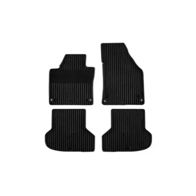 Tappetini Gomma Set 4 Pezzi Nero per Audi A3 2003-2011 Sportback Cabriolet