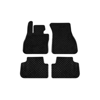 Tappetini Gomma Set 4 Pezzi Nero per BMW Serie 1 F40 dal 2019