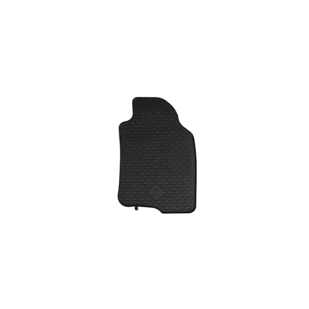 Tappetini Gomma Set 4 Pezzi Nero per Fiat Panda Van dal 2012