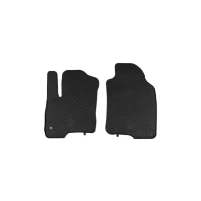 Tappetini Gomma Set 4 Pezzi Nero per Fiat Panda Van dal 2012