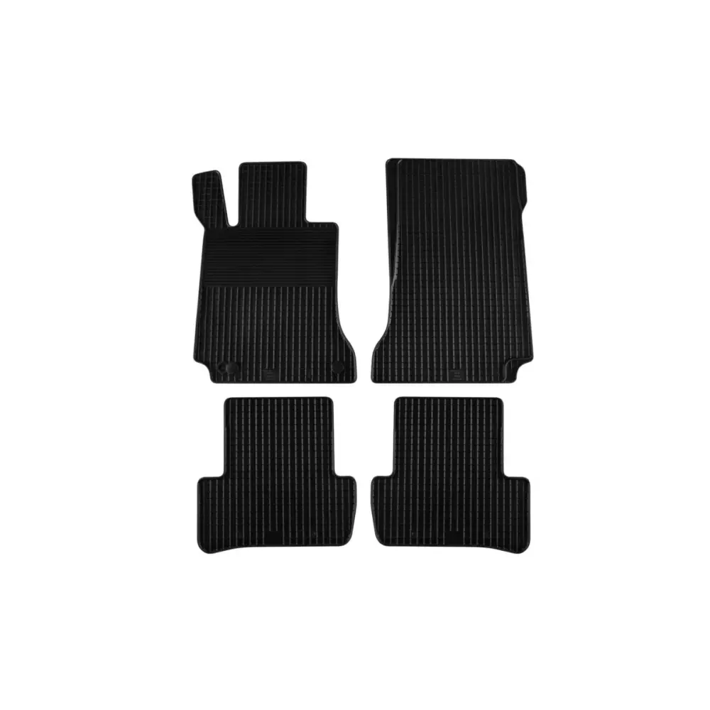 Tappetini Gomma Set 4 Pezzi Nero per Mercedes Classe C W205 2014-2020