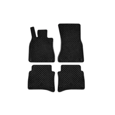 Tappetini Gomma Set 4 Pezzi Nero per Mercedes Classe S W223 dal 2020