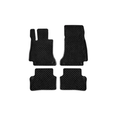 Tappetini Gomma Set 4 Pezzi Nero per Mercedes CLS C257 dal 2018