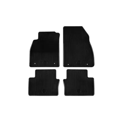 Tappetini Gomma Set 4 Pezzi Nero per Opel Insignia a 2008-2013