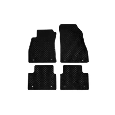 Tappetini Gomma Set 4 Pezzi Nero per Opel Insignia a 2013-2017