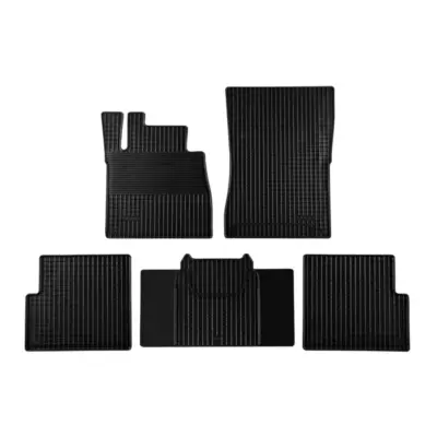 Tappetini Gomma Set 5 Pezzi Neri per Mercedes Classe G W463 1990-2018 Lungo