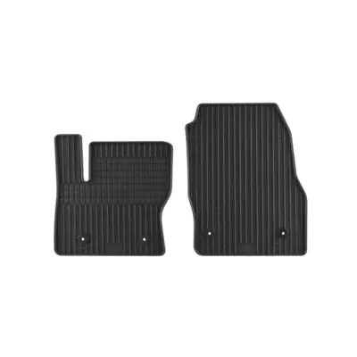 Tappetini Gomma Specifici 2 Pezzi Neri per Ford Transit Connect dal 2016