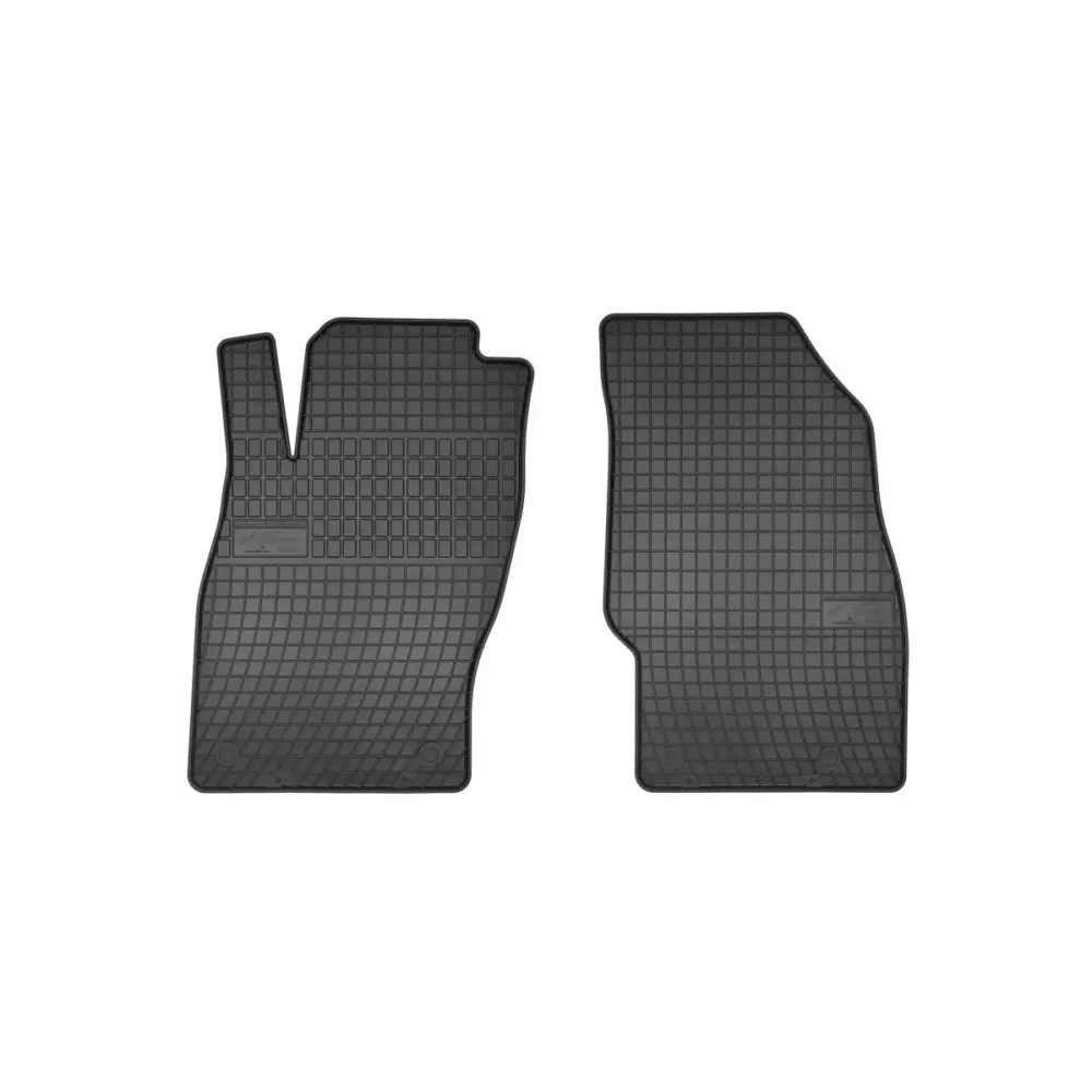 Tappetini Gomma Specifici 2 Pezzi Neri per Opel Corsa D Van 2006-2014