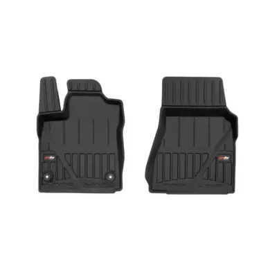 Tappetini Gomma Specifici 2 Pezzi Neri per Smart Fortwo 2014-2020