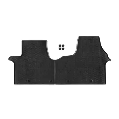 Tappetini Gomma Specifici 2 Pezzi Nero per Opel Vivaro 2014-2018