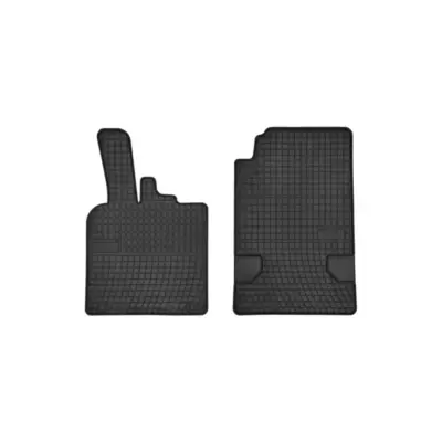 Tappetini Gomma Specifici 2 Pezzi Posteriori Smart Fortwo 2007-2014 Nero