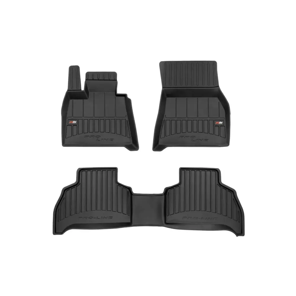 Tappetini Gomma Specifici 3 Pezzi Neri per BMW X5 G05 dal 2018