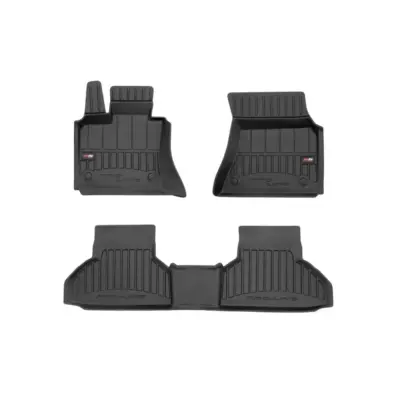 Tappetini Gomma Specifici 3 Pezzi Neri per BMW X6 F16 2014-2019