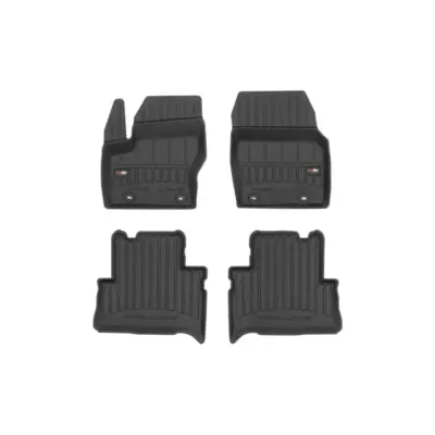 Tappetini Gomma Specifici 3 Pezzi Neri per Ford C-max 2010-2019