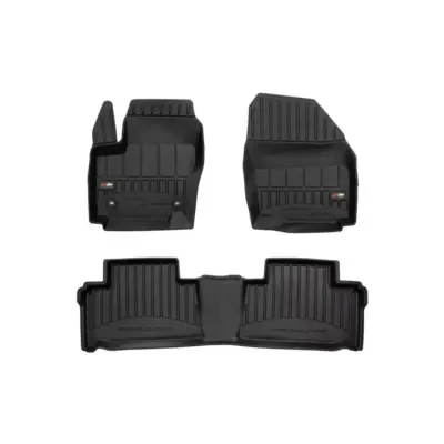 Tappetini Gomma Specifici 3 Pezzi Neri per Ford Galaxy Ii 2010-2015