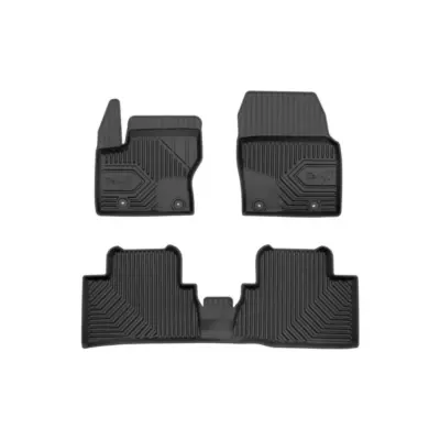 Tappetini Gomma Specifici 3 Pezzi Neri per Ford Grand C-max 2010-2019