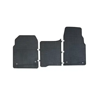 Tappetini Gomma Specifici 3 Pezzi Neri per Ford Tourneo Custom dal 2023