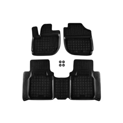 Tappetini Gomma Specifici 3 Pezzi Neri per Honda Hr-v 2014-2021