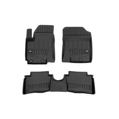 Tappetini Gomma Specifici 3 Pezzi Neri per Hyundai I20 2008-2014