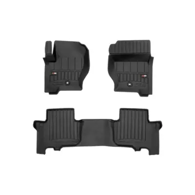 Tappetini Gomma Specifici 3 Pezzi Neri per Land Rover Discovery 2004-2009