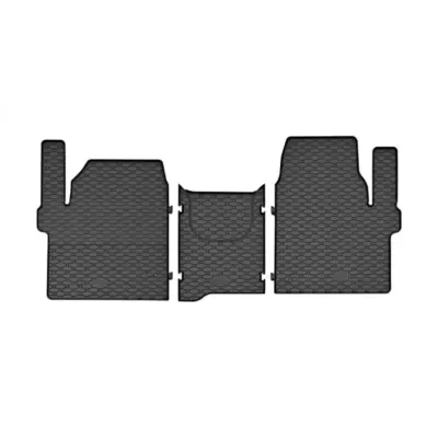 Tappetini Gomma Specifici 3 Pezzi Neri per Volkswagen T7 Caravelle dal 2025