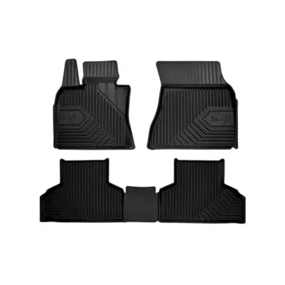 Tappetini Gomma Specifici 3 Pezzi Nero per BMW X5 F15 2013-2018
