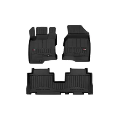Tappetini Gomma Specifici 3 Pezzi Nero per Chevrolet Captiva 2006-2015